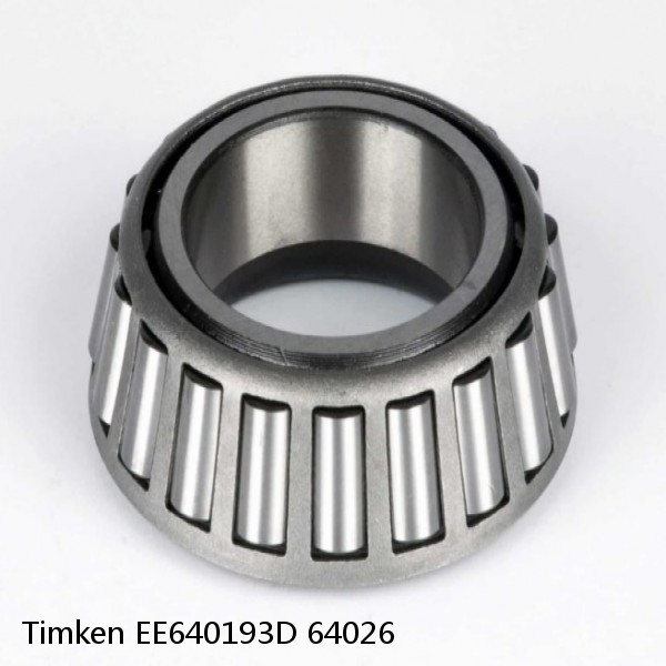 EE640193D 64026 Timken Tapered Roller Bearing