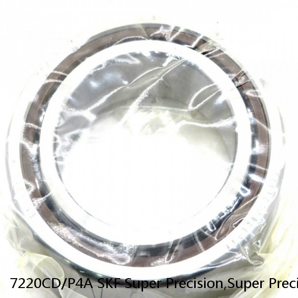 7220CD/P4A SKF Super Precision,Super Precision Bearings,Super Precision Angular Contact,7200 Series,15 Degree Contact Angle #1 small image