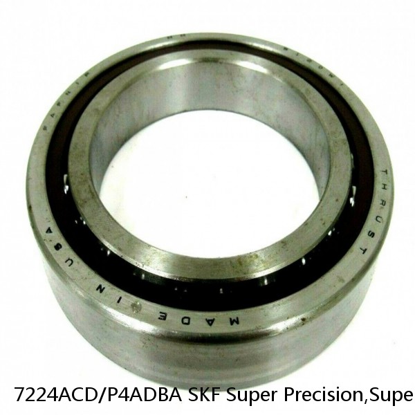 7224ACD/P4ADBA SKF Super Precision,Super Precision Bearings,Super Precision Angular Contact,7200 Series,25 Degree Contact Angle #1 small image