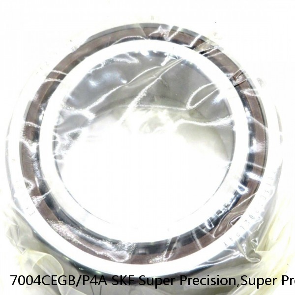 7004CEGB/P4A SKF Super Precision,Super Precision Bearings,Super Precision Angular Contact,7000 Series,15 Degree Contact Angle #1 small image