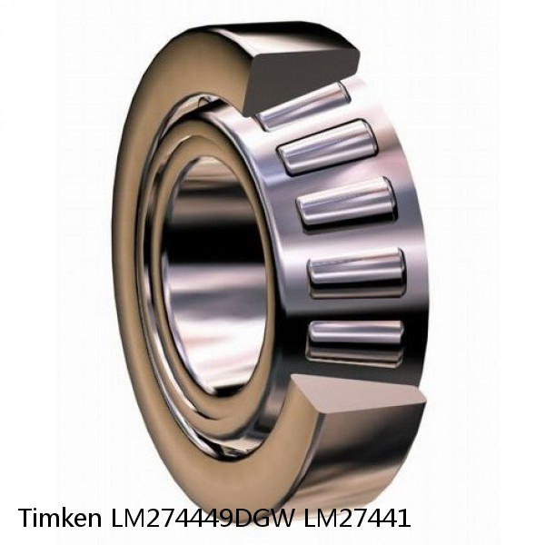LM274449DGW LM27441 Timken Tapered Roller Bearing