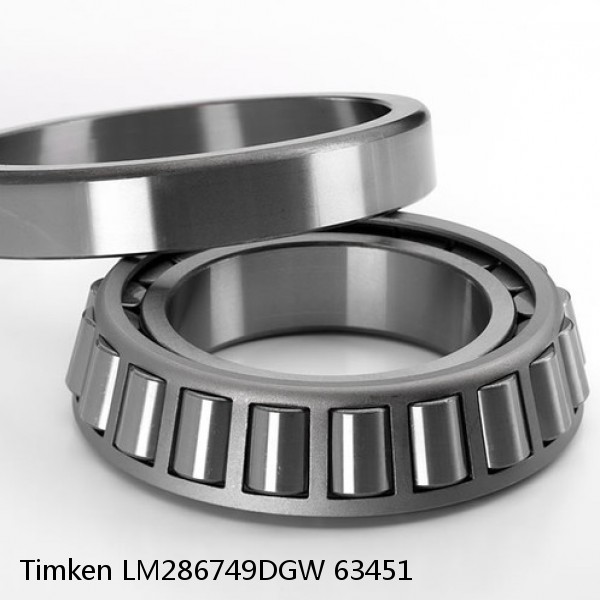 LM286749DGW 63451 Timken Tapered Roller Bearing