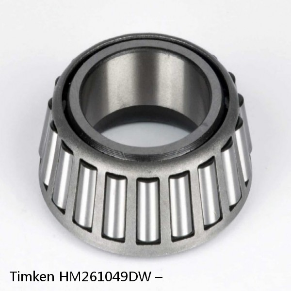 HM261049DW – Timken Tapered Roller Bearing #1 small image