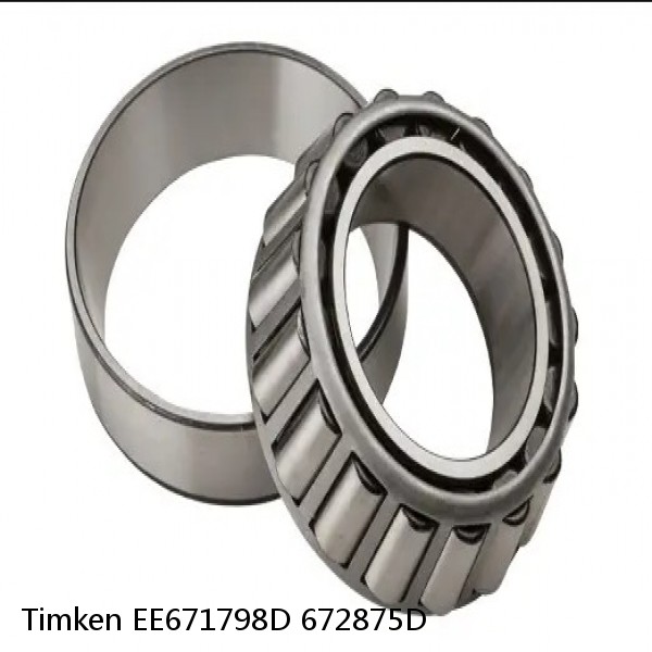EE671798D 672875D Timken Tapered Roller Bearing #1 small image