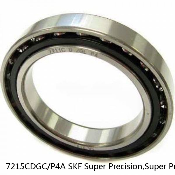 7215CDGC/P4A SKF Super Precision,Super Precision Bearings,Super Precision Angular Contact,7200 Series,15 Degree Contact Angle #1 image