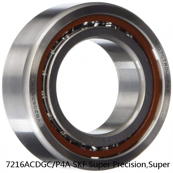 7216ACDGC/P4A SKF Super Precision,Super Precision Bearings,Super Precision Angular Contact,7200 Series,25 Degree Contact Angle #1 image