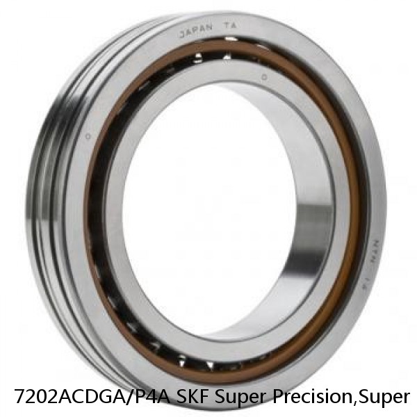 7202ACDGA/P4A SKF Super Precision,Super Precision Bearings,Super Precision Angular Contact,7200 Series,25 Degree Contact Angle #1 image