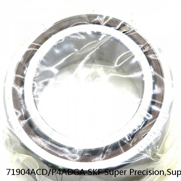 71904ACD/P4ADGA SKF Super Precision,Super Precision Bearings,Super Precision Angular Contact,71900 Series,25 Degree Contact Angle #1 image