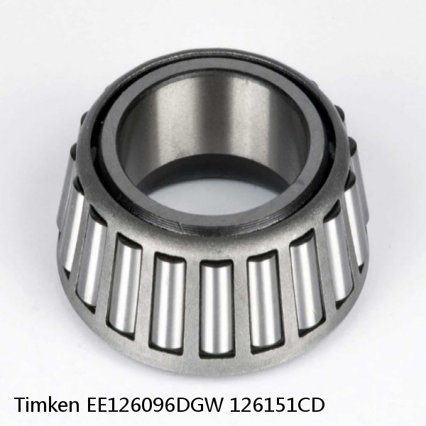EE126096DGW 126151CD Timken Tapered Roller Bearing #1 image