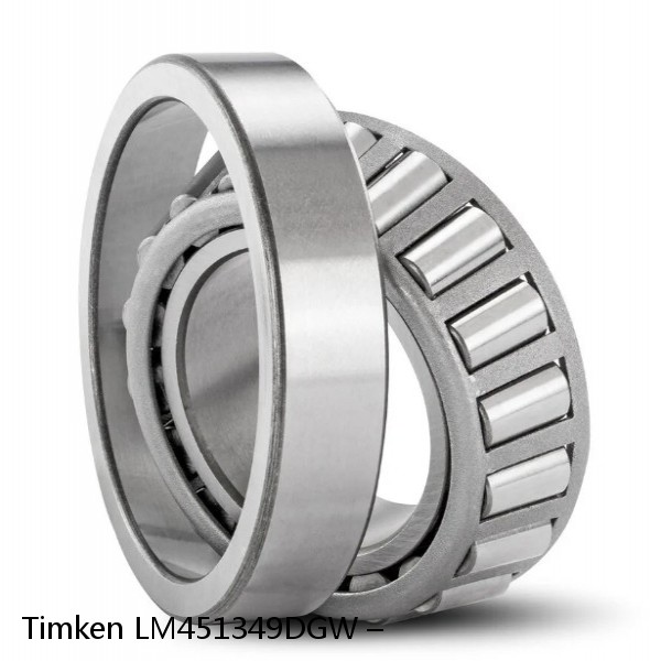 LM451349DGW – Timken Tapered Roller Bearing #1 image