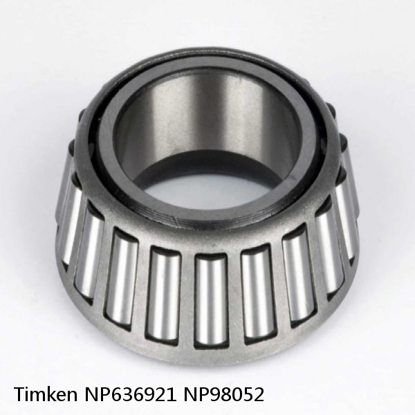 NP636921 NP98052 Timken Tapered Roller Bearing #1 image